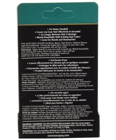 Buy Cover Your Gray Men's Touch-Up Stick - Medium Brown | Fast International Shipping - Hair Coloring Solution - Buy Online on GoSupps.com