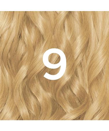 Garnier Nutrisse 9 Light Blonde Permanent Hair Dye - Natural-looking Color for All Hair Types - Buy Online on GoSupps.com