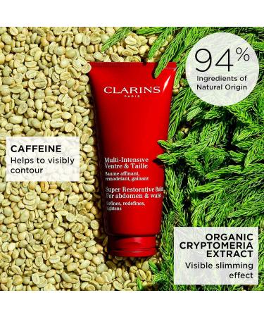 Clarins Super Restorative Abdomen & Waist | Anti-Aging Body Cream For Mature Skin Weakened By Hormonal Changes | Visibly Redefines for Slimming Effect | Firms Tightens & Tones Skin | 6.8 Ounces - Buy Online on GoSupps.com