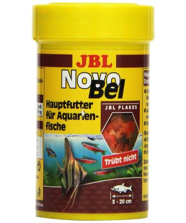 JBL NovoBel 30120 Complete food for all aquarium fish flakes 100 ml NovoBel 100 ml (1 pack) 3-20 cm fish size
