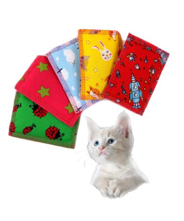 Joli Moulin Premium Baldrian Cat toy cuddling scented pillows Oeko-Tex 100 of the environment for the sake of the environment preserving bags 5 pieces for happy cats