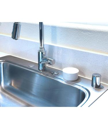 Zero Waste Solid Dish Soap Bar in Reusable Ramekin - 7.5oz Natural & Plastic-Free | Lavender Eucalyptus Concentrated Dish Washing Soap - Buy Online on GoSupps.com