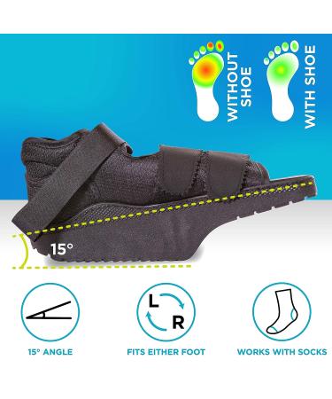Forefoot Off-Loading Healing Shoe - Non-Weight Bearing Medical Boot for Diabetic Ulcer Protection - Large Size - Buy Online on GoSupps.com