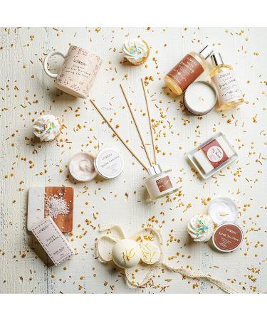 Gifts for Women  Birthday Gift Basket  Bath and Spa Gift Set for Women  Luxury Birthday Spa Gift Box  Vit E & Shea  Rich Bath Essentials in Coconut Scent  Happy Birthday Mug & More - Buy Online on GoSupps.com