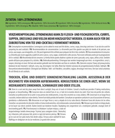  Alpi Nature Alpi Nature Lemongrass Tea 500g Loose Leaf Tea Dried and Cut Lemongrass Leaves - Buy Online on GoSupps.com