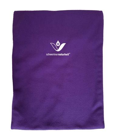 Moor heat pad 28x38 cm with fleece cover in blueberry hot water bottle heating pad heat compress