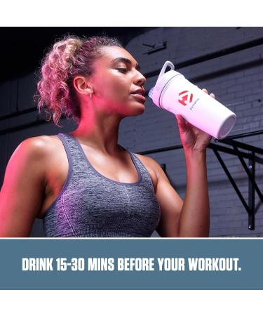 Dymatize Energyze Pre Workout Powder for Men and Women Strawberry Lemonade 150mg Caffeine 5g BCAAs Performance Blend of L-Theanine L-Tyrosine L-Citrulline No Sugar (30 Servings) Strawberry Lemonade 14.1 Ounce (Pack o  - Buy Online on GoSupps.com