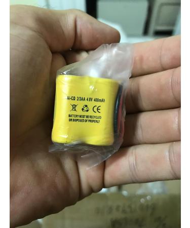 Buy 4.8V 400mAh NiCad Battery for Emergency Exit Signs | MK Power MH29673 BST D-2/3AA400MAH - Buy Online on GoSupps.com