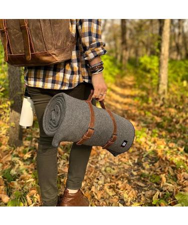 EKTOS 90% Wool Blanket 66 x 90 - Military Surplus Camping Blanket in Grey - Buy Online on GoSupps.com