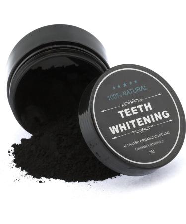 Organic Teeth Whitening | Natural Tooth Whitener for Bright White Teeth | 30g - Buy Online on GoSupps.com