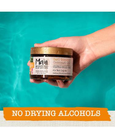Maui Moisture Curl Quench + Coconut Oil Ultra-Hold Gel - 12oz | Vegan, Paraben & Silicone Free - Buy Online on GoSupps.com