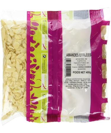 Profruit Slivered Almonds 400 g - Buy Online on GoSupps.com