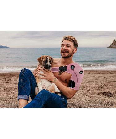 Dr. Arthritis Shoulder Support Strap & Brace - Pink | Doctor Developed + Handbook - Buy Online on GoSupps.com