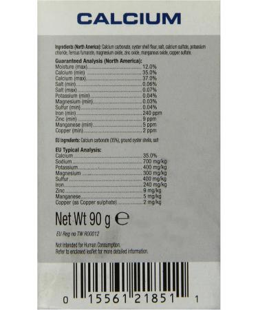 Buy Exo Terra Calcium 90g - Essential Reptile Supplement for Healthy Growth | Fast International Shipping - Buy Online on GoSupps.com