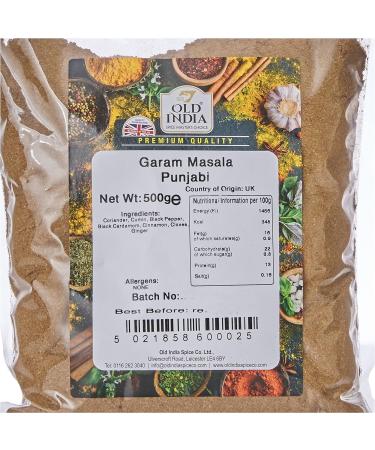 Old India Garam Masala Punjabi 500g - Authentic Spice Blend for Flavorful Cooking - Buy Online on GoSupps.com