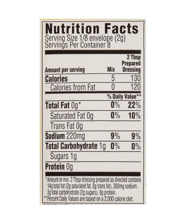 Good Seasons Zesty Italian Dressing & Recipe Seasoning Mix - 0.6 oz Packet - Buy Online on GoSupps.com