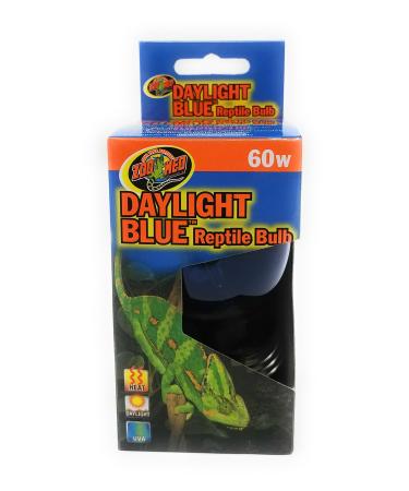 zoomed Zoo Med DB-60 Daylight Reptile Bulb 60 Watt Blue