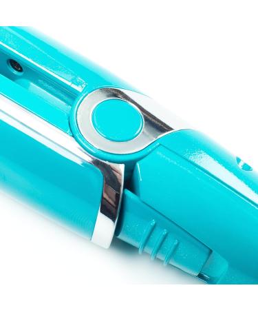 Buy The Miss Priss 1 Flat Iron Hair Straightener - Infrared Technology & Tourmaline Ceramic - Perfect for All Hair Types - Teal | Worldwide Shipping - Buy Online on GoSupps.com