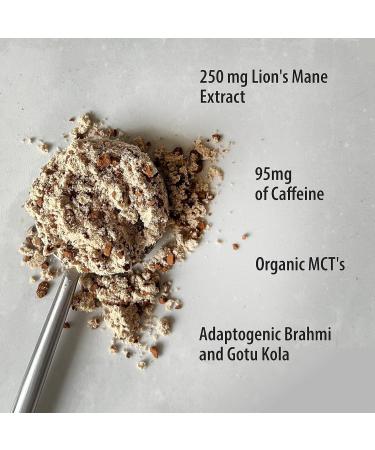 Organic Traditions Focus Fuel Organic Mushroom Coffee Organic Instant Coffee - Lion's Mane Mushrooms Coffee Blend with Adaptogens & C8 MCT - 140g/5oz Original 140 g (Pack of 1) - Buy Online on GoSupps.com