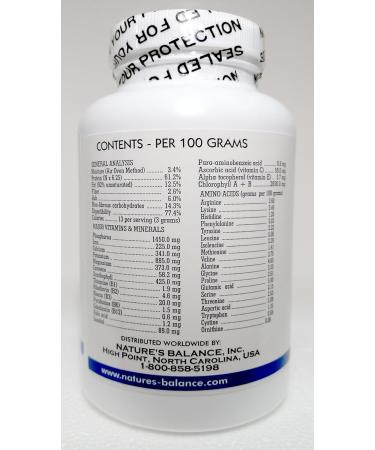 Nature's Balance Premium Chlorella 180 Capsules - Buy Online on GoSupps.com