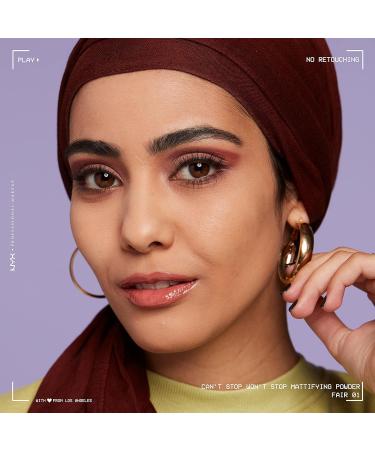 Buy Nyx Can't Stop Won't Stop Mattifying Powder - Fair (3 Pack) | International Shipping Available - Buy Online on GoSupps.com