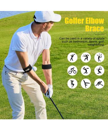 HENGZEY (2 Pack) Elbow Brace Set for Tendonitis & Tennis Elbow - Pain Relief & Compression Support for Men & Women - Buy Online on GoSupps.com