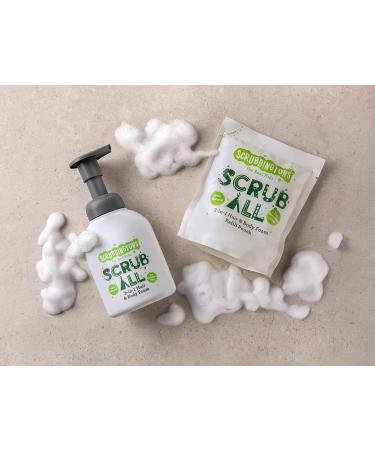 Scrubbington's Scrub All 3-in-1 Shampoo Conditioner & Body Wash Foam for Sensitive Skin - 200ml | Best Kids Bath Care - Buy Online on GoSupps.com