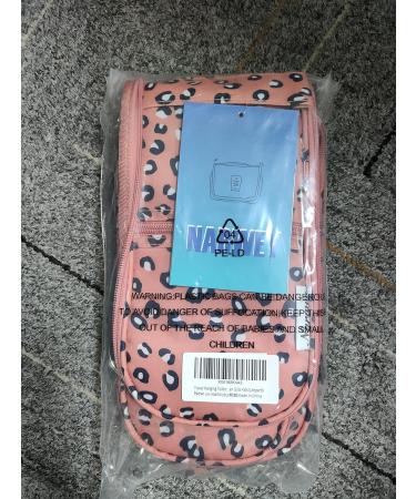 Leopard Travel Hanging Toiletry Bag for Women - Medium Size Makeup Organizer - Buy Online on GoSupps.com