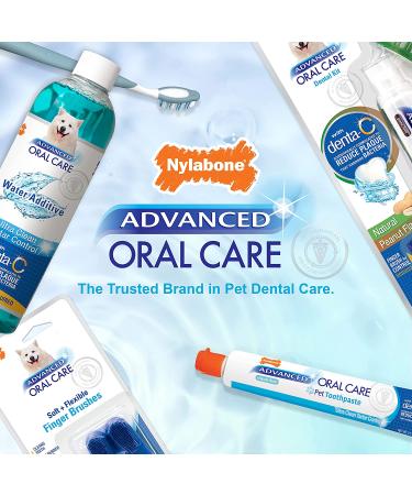 Nylabone Advanced Oral Care Water Additives for Dogs 32 oz. - Promotes Fresh Breath & Healthy Gums - Buy Online on GoSupps.com