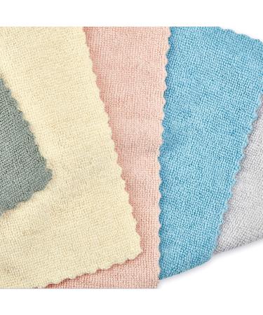 Spontex Microfibre Cloths - 60 Pack - 100% Recycled Fibers from 22 PET Bottles - Ideal for Damp & Dry Cleaning - Buy Online on GoSupps.com