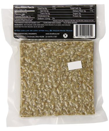 Love Force Rawganic Vegan Bread  Sun Flax Original  4 Ounce - Buy Online on GoSupps.com