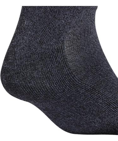 adidas Men's Athletic Cushioned 6-Pack Low Cut Socks - Black/Onix Grey - Buy Online on GoSupps.com