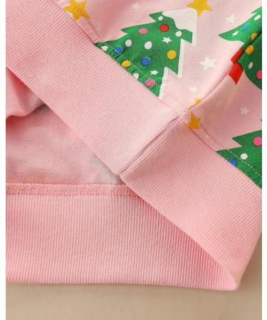 Girls Cotton Sweatshirt | Long Sleeve Pullover | Toddler Clothes | Age 1-12 Years | Christmas Trees - Buy Online on GoSupps.com