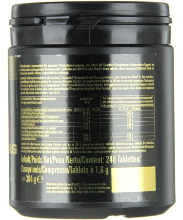 Inkospor X-Treme Aminostrong 240 Tablets - Premium Amino Acid Supplement for Muscle Growth & Recovery - 1 Pack (384g) - Buy Internationally - Buy Online on GoSupps.com