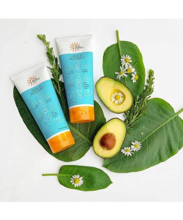 EARTH SCIENCE Olive & Avocado Deep Conditioning Hair Masque 4-Pack - 24 oz. | For Normal to Dry Hair - Buy Online on GoSupps.com