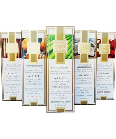 JUST Love All in One Sensual Pleasure Massage & Moisturizing Oil- Ceylon Cinnamon - Buy Online on GoSupps.com