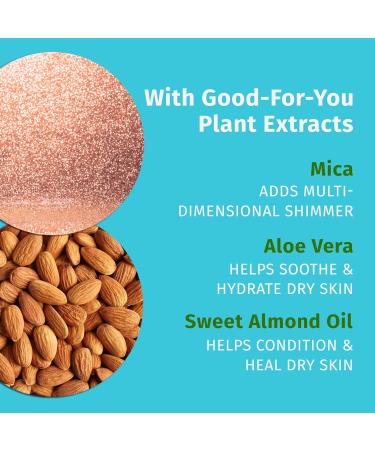 Hempz Glow Getter Hydrating Body Oil with Shimmer - 6.76 oz | International Shipping Available - Buy Online on GoSupps.com