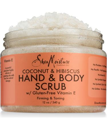 Shea Moisture Sheamoisture Coconut & Hibiscus Hand & Body Scrub 12 Oz