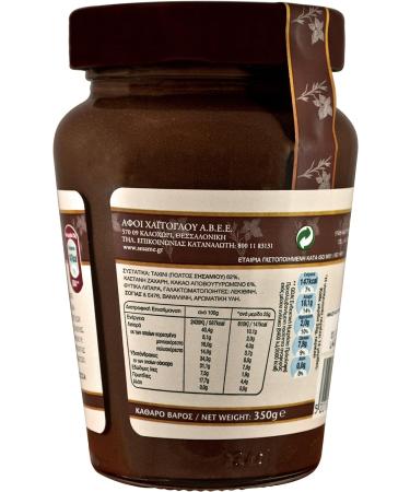 Macedonian Greek Tahini with Cocoa 700g Glass jar - Buy Online on GoSupps.com