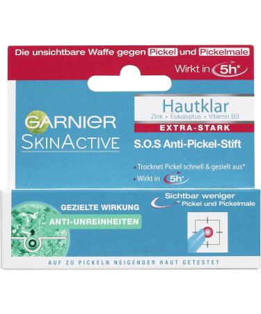  Garnier Garnier S.O.S. Anti-blemish targeted facial cleansing and blemish control works instantly antibacterial dermatologically tested gentle on skin 3 x 10 ml - Buy Online on GoSupps.com