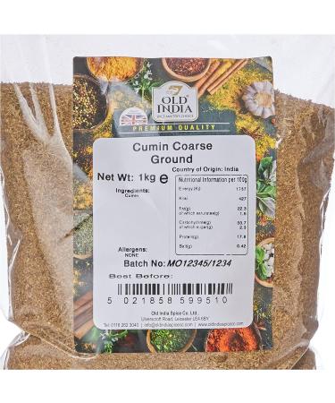 Old India Cumin Coarse Ground 1kg - Premium Quality Spice for Authentic Flavors - Buy Online on GoSupps.com