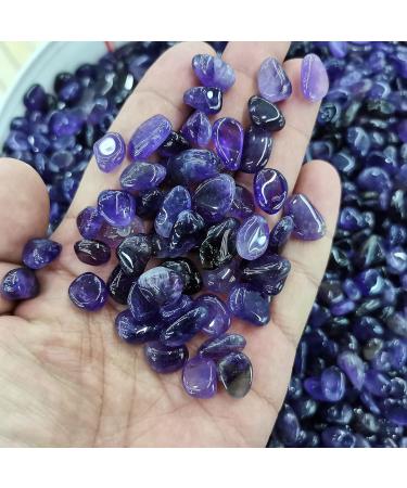 Natural Crystal Rough Gemstones for Decoration Polished Amethyst Crushed Stone Purple Quartz Minerals Specimen Raw Stone Random Shape Grave for Fish Tank Aquarium Aura Crystal (Size : 300g) - Buy Online on GoSupps.com