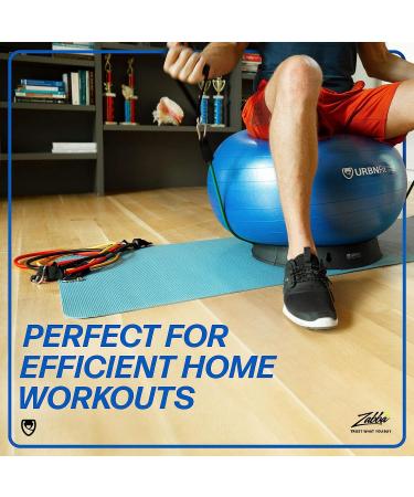 URBNFit Exercise Ball Chair Stand Base - 4 Piece Set for Yoga, Stability, and Balance Balls - Ideal for Sitting, Pregnancy Exercises, and Gym Workouts - Buy Online on GoSupps.com