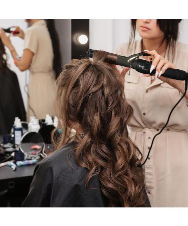 Lizze Ceramic Curling Wand - Ionic Barrel for Thick Hair Curls (1 1/4 inch) | Professional Tenaza Para Ondular El Cabello - International Shipping Available - Buy Online on GoSupps.com