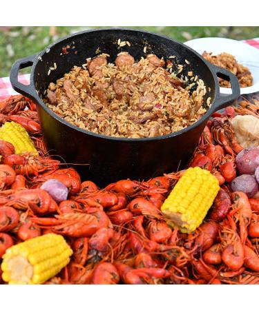 Jambalaya Girl Party Size Rice Mix - 2x20oz Bags | Authentic New Orleans Flavor | Fully Blended with Real Vegetables | Easy Dinner Option | Less Heat, More Flavor - Buy Online on GoSupps.com