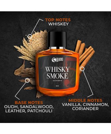 Be.ard'o Whisk'y Smoke Perfume for Men 100ml | Spicy Woody - Oudh Scent Eau De Parfum | Long Lasting Mens Perfume | Best Date Night Fragrance Body Spray | Gift For Brother | Gift For Friends - Buy Online on GoSupps.com