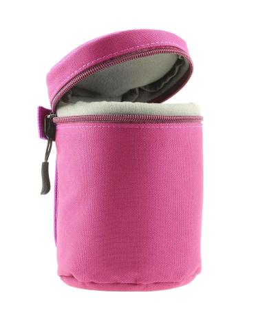 Navitech Purple Waterproof Camera Lens Protective Case Bag - Compatible With The Tokina ATX-M 33mm F1.4 Lens