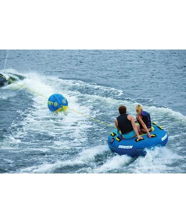 O'Brien Oval Shock Ball & Towable Tube Floats with Rope - Ideal for Lake or River - Buy Online on GoSupps.com