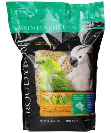 RoudyBush Daily Maintenance Bird Food, Medium, 10-Pound (Packaging May Vary) Pack 1