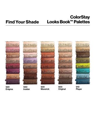 Revlon ColorStay Looks Book Eyeshadow Palette - 910 Player, 0.21 Oz (Pack of 1) - Buy Online on GoSupps.com